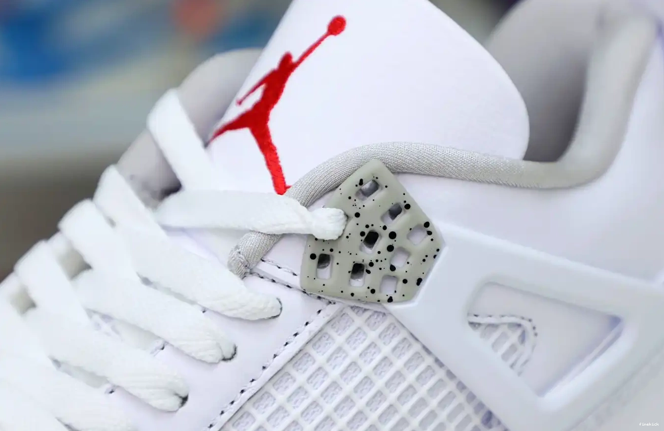 OREO' JORDAN AIR 4 'WHITE RETRO 0616
